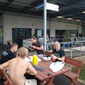 G&auml;nget med Finnen Leo vid forsen