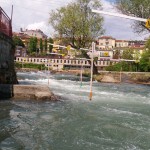 Top part Ivrea slalom course