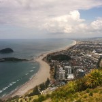 Utsikt från Mount Maunganui